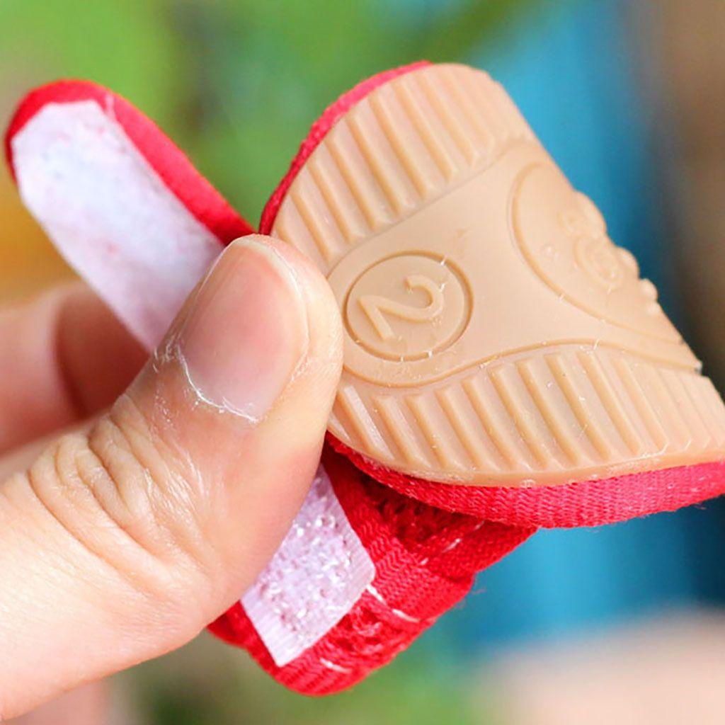 Elsworth Set 4 Chiếc Xăng đan Phản Quang Dễ Thương Xinh Xắn Dành Cho Thú Cưng