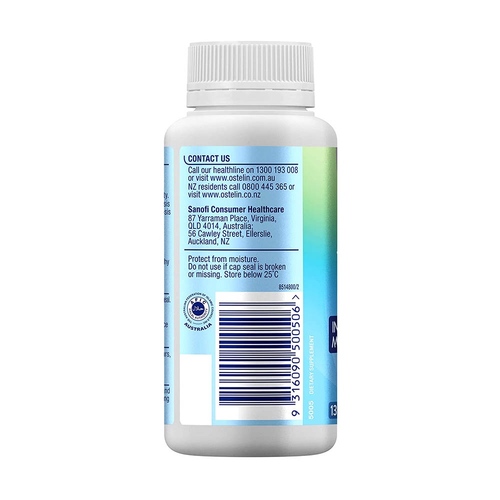 Viên uống bổ sung vitamin D &amp; Calcium Ostelin của Úc
