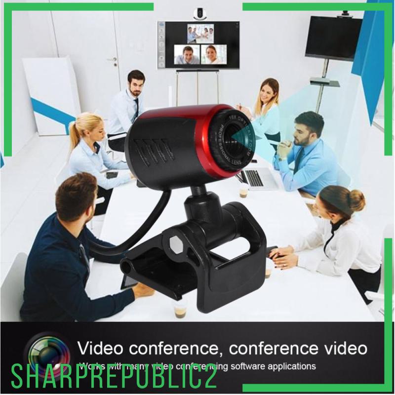 Webcam Sharprepublic2 Hd H2 Kèm Mic 30fps Cho Pc / Chơi Game | BigBuy360 - bigbuy360.vn