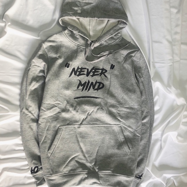 Áo hoodie "Never mind" | BigBuy360 - bigbuy360.vn