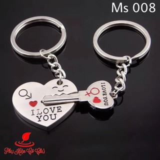 Móc Khóa Cặp Đôi Hoàn Hảo cho Tình yêu- MS008