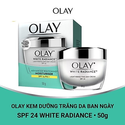 Kem Dưỡng Trắng Da Ban Ngày Olay White Radiance Light Perfecting Day Cream SPF24 50g