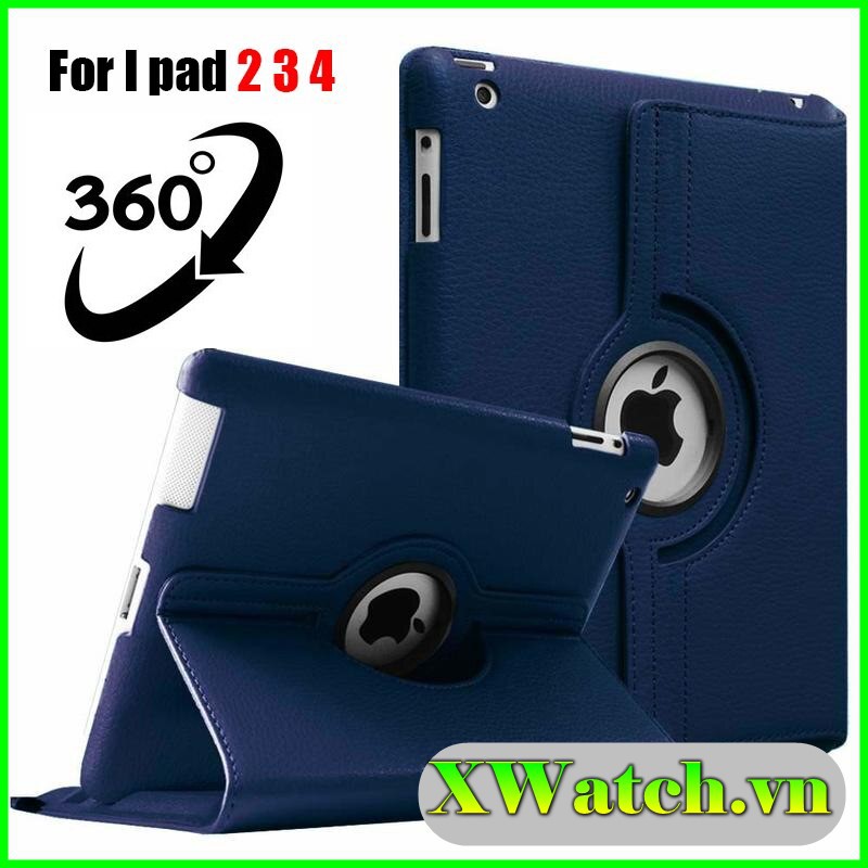 Bao Da Xoay 360 độ iPad 2, iPad 3, iPad 4 | BigBuy360 - bigbuy360.vn