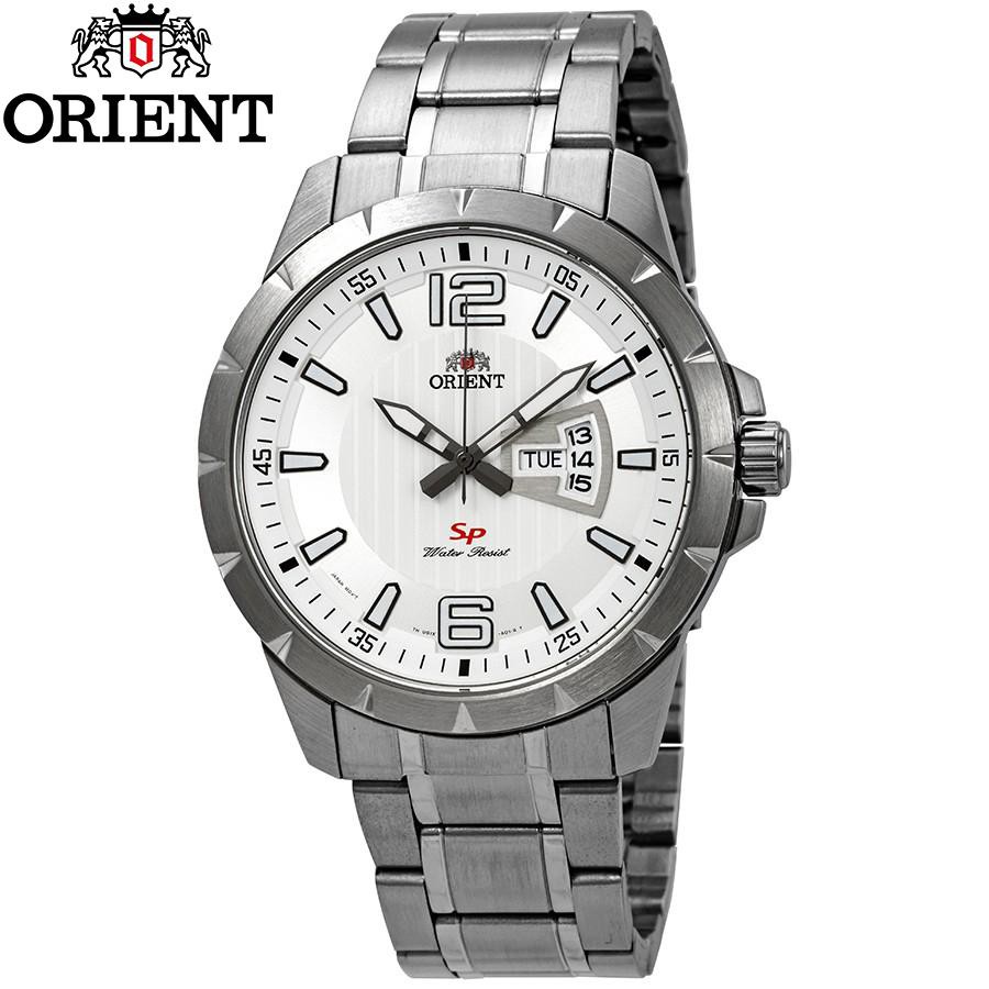 Mặc gì đẹp: [Freeship] Đồng hồ nam dây kim loại Orient FUG1X005W9