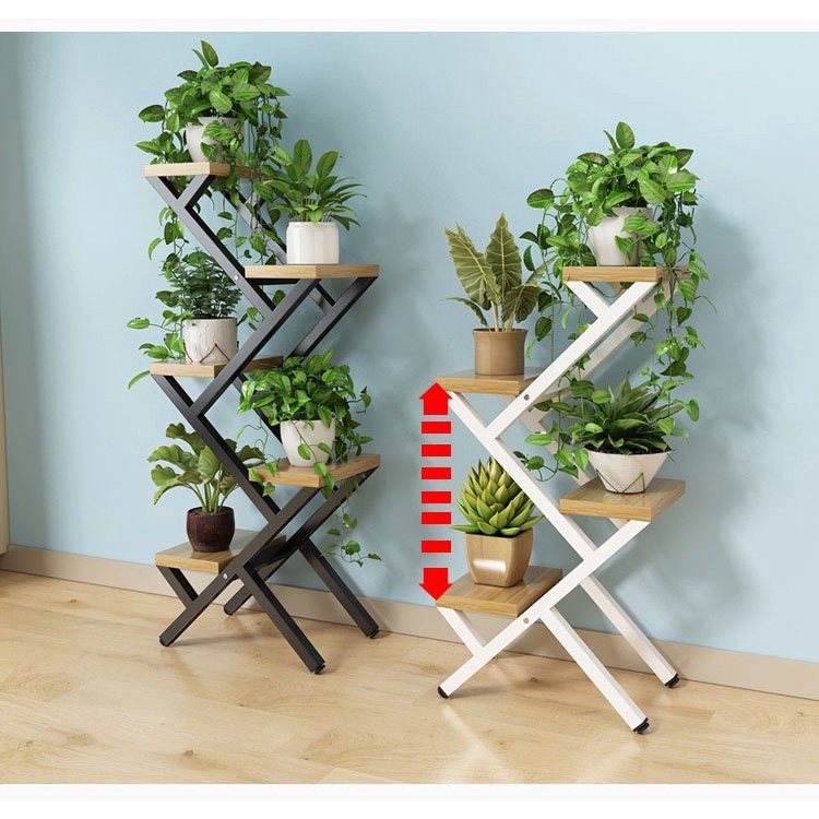 Giá để cây cảnh, kệ để cây cảnh hình chữ Z Free Ship toàn quốc