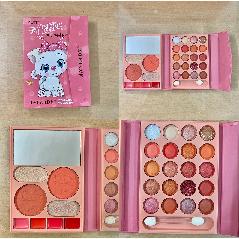 Phấn mắt nhũ lì dạng bóp ANYLADY SWEET PEACH