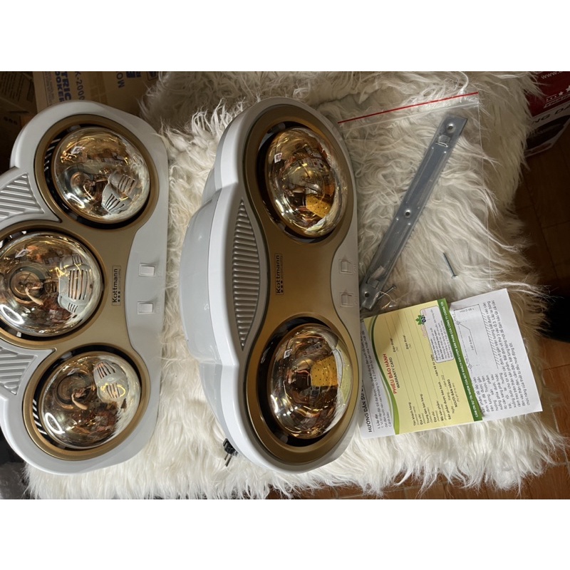 Đèn sưởi nhà tắm KM 2B-3B mẫu mới