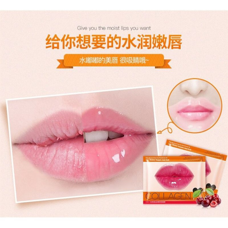 (Hàng Mới Về) Mặt Nạ Môi Images Chiết Xuất Cherry Collagen / Mặt Nạ Môi | BigBuy360 - bigbuy360.vn