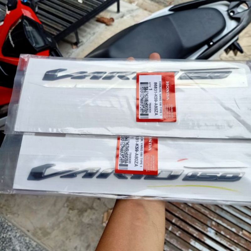Tem nổi vario 150 màu khói chính hãng honda indo
