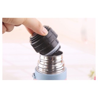 Bình Giữ Nhiệt Lúa Mạch 3 Lớp 350ml