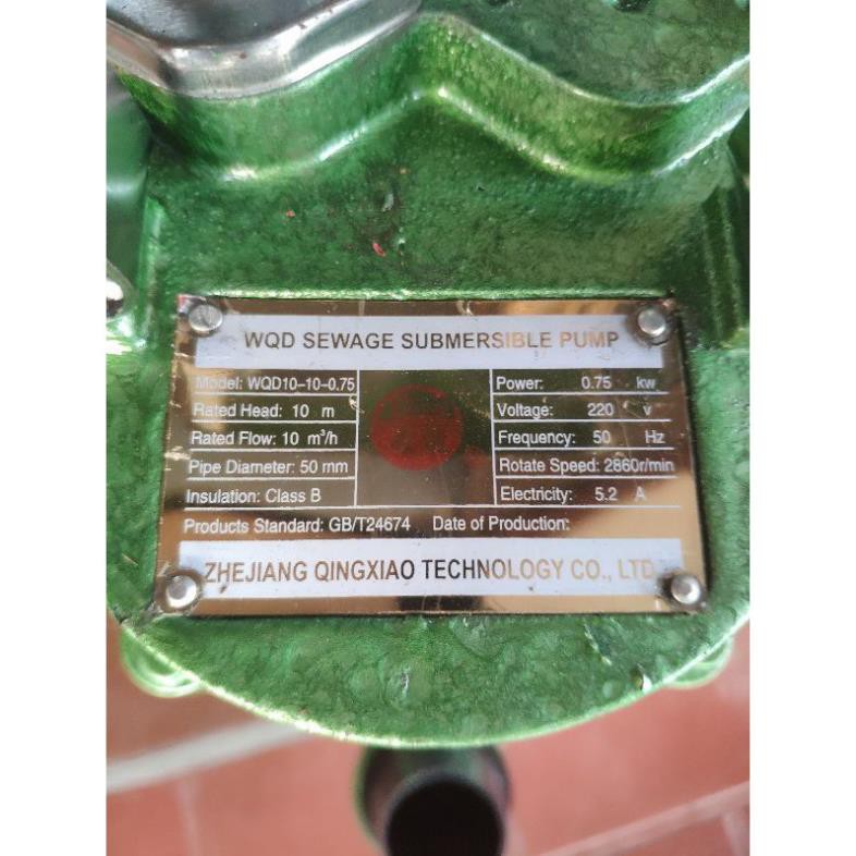 Máy Bơm Chìm Hút Bùn 1 HP