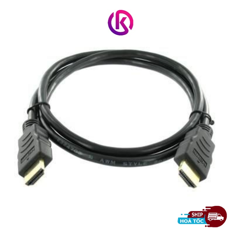 Cáp HDMI to hdmi 1m 1.5m loại tốt hàng cao cấp full HD - KMP STORE