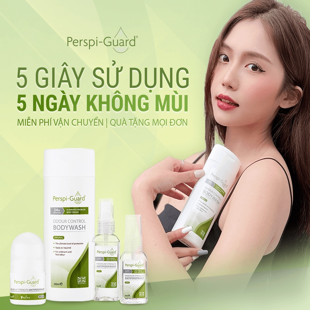 Lăn khử mùi Perspi Guard/Shield giảm mùi ngăn mồ hôi hiệu quả đến 5 ngày