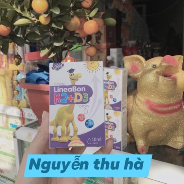 LineaBon K2+D3 tăng chiều cao, ngủ ngon giấc
