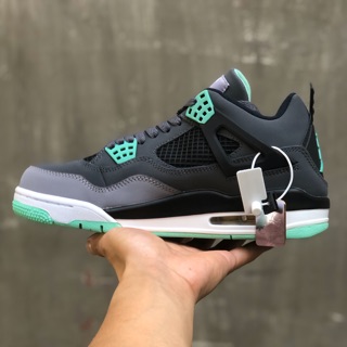 Giày học sinh - xám viền xanh ngọc 1:1 ( 36-45)