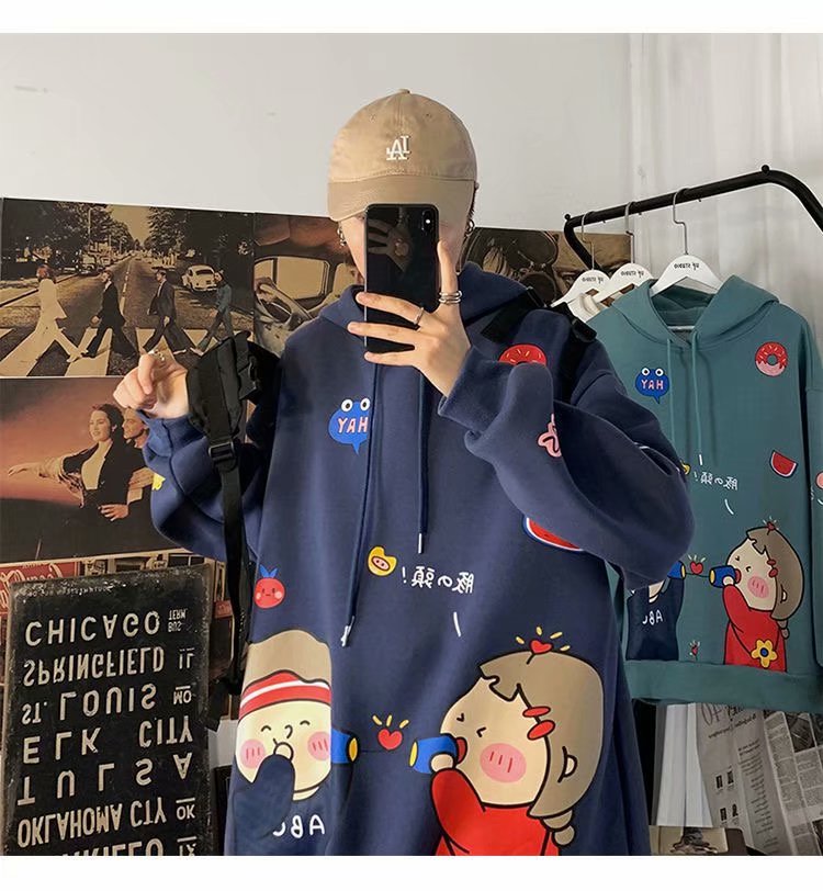Áo hoodie tay dài kiểu dáng thể thao năng động cho nam giới | BigBuy360 - bigbuy360.vn