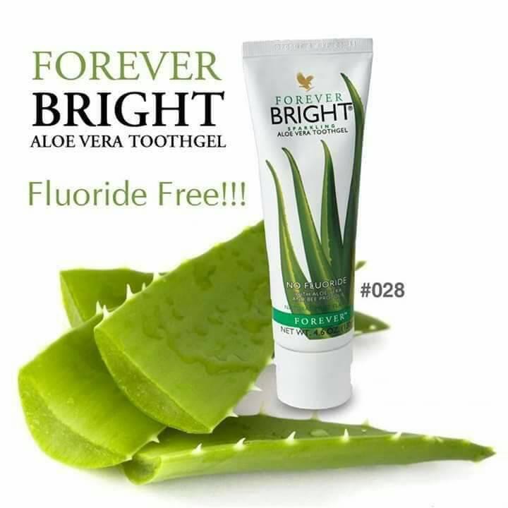 Kem đánh răng FLP Lô Hội FOREVER TOOTHGEL BRIGHT, làm sáng răng