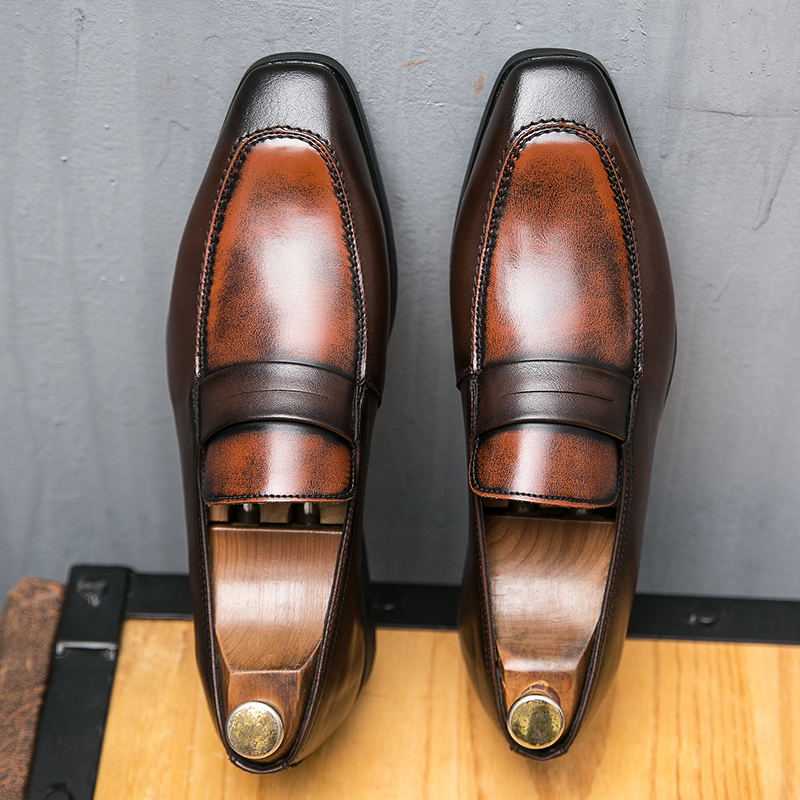 Elegant fashionable loafers for large men 38 - 48