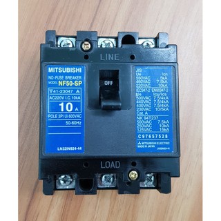 Aptomat Mitsubishi 3 pha 10A