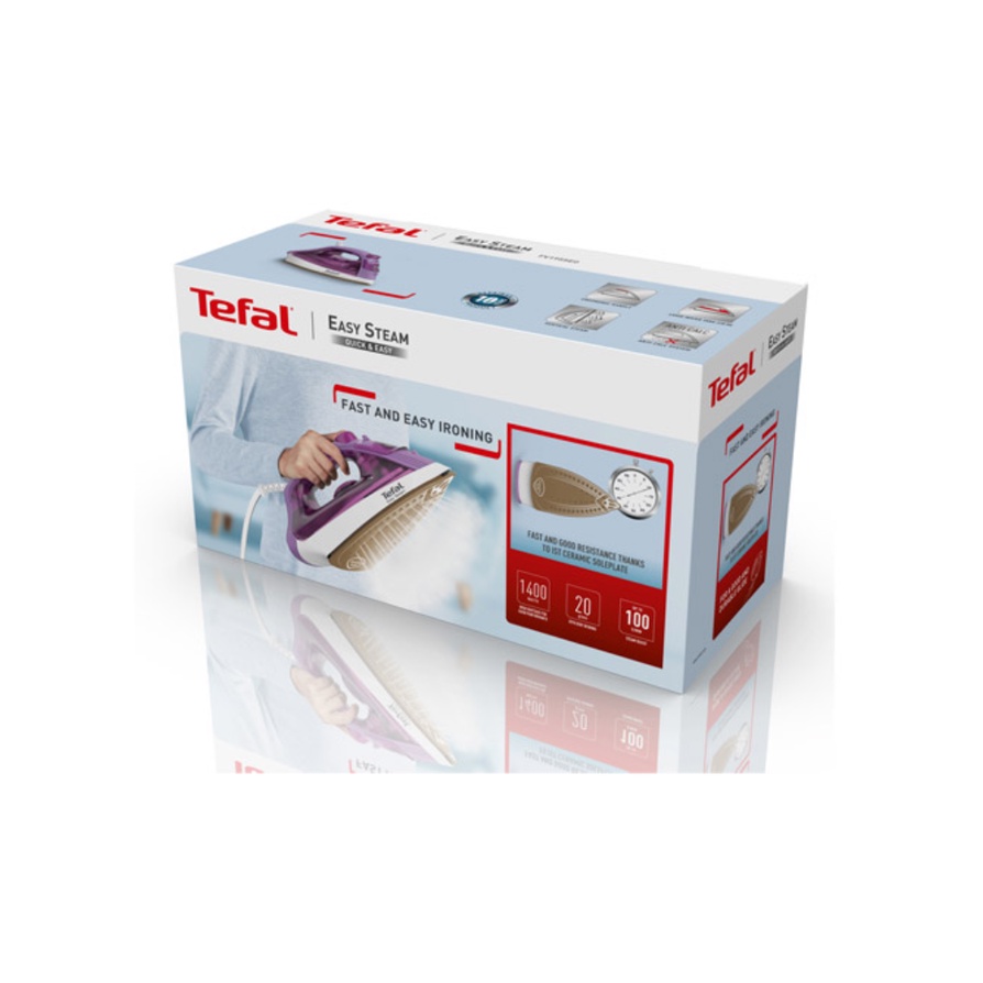 Bàn ủi hơi nước Tefal FV1955E0, Bảo hành chính hãng