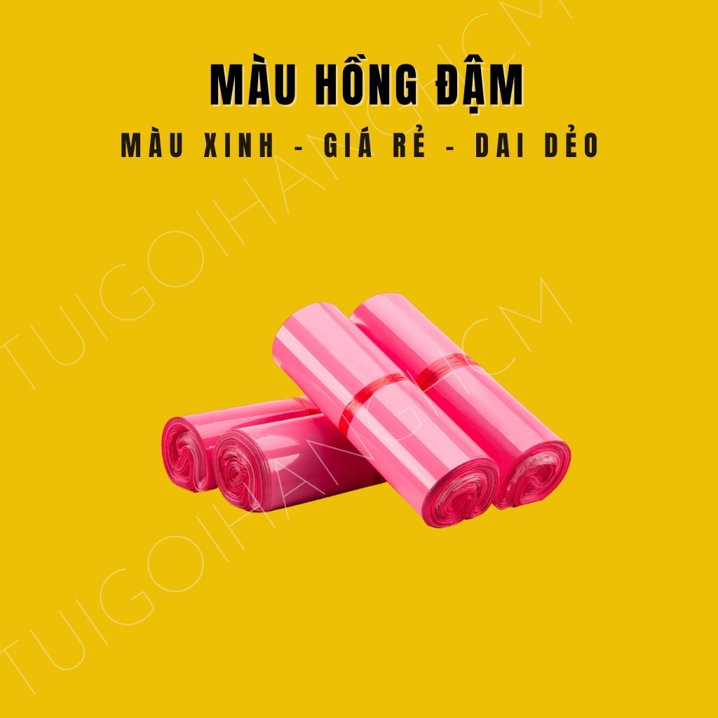 Túi gói hàng loại TIẾT KIỆM size 45X60cm cuộn 1kg  nhiều màu giá rẻ - Tuigoihanghcm