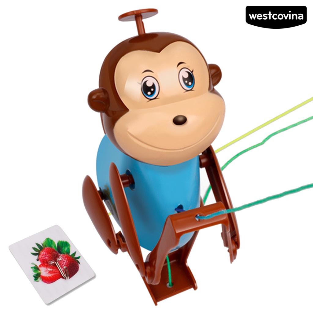 Đồ Chơi Tương Tác Hình Chú Khỉ Leo Cây Dễ Thương Cho Bé