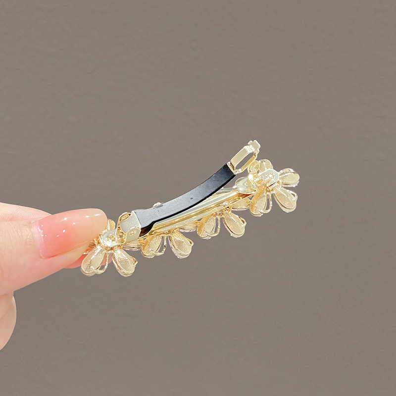 Kẹp Tóc Hình Hoa Pha Lê Cỡ Lớn Siêu Nhẹ Thời Trang Sang Trọng Cho Nữ