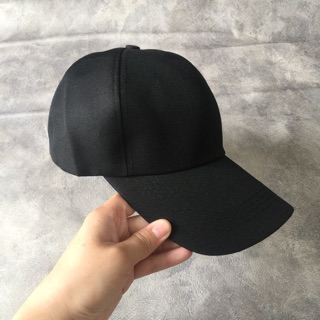 Nón kết trơn màu đen giá rẻ
