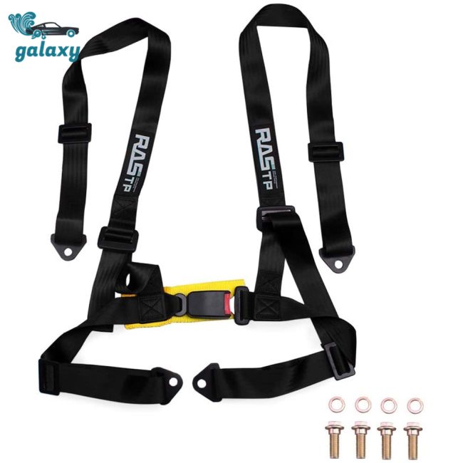Galaxy Dây Đai An Toàn Tháo Lắp Nhanh 2 Inch 4 Điểm Chuyên Dụng Cho Xe Hơi Đua