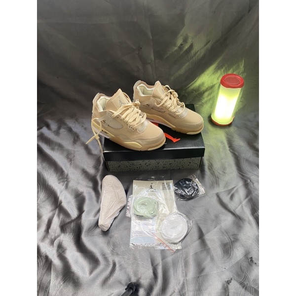 (Ảnh thật + Bản Trung) Giày Thể Thao SNEAKER Jd 4 Off white cao cấp