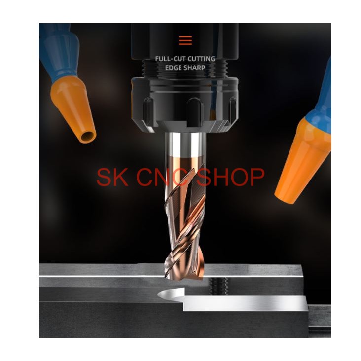 Mũi dao phay Kim loại 2 ME - ENDMILL - HRC55 - SK CNC SHOP