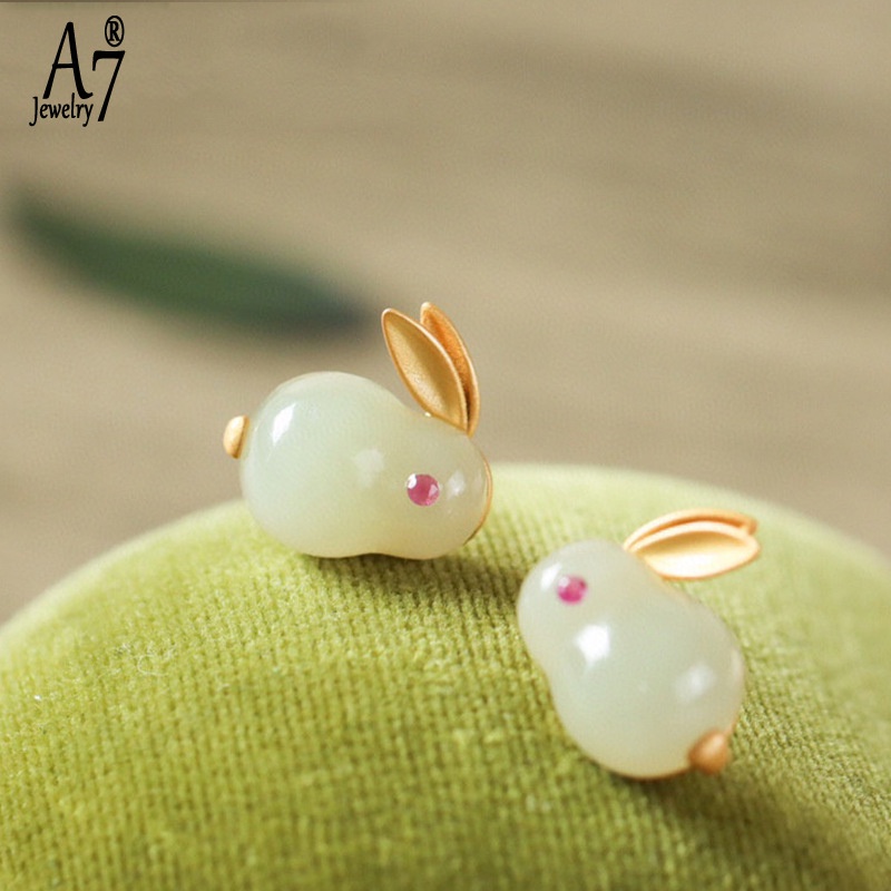 Bộ Vòng cổ + nhẫn + bông tai đính ngọc bích