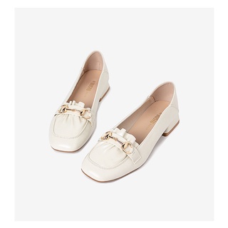 [Sẵn be size 36] Giày da Dusto mẫu mới đơn giản, gót 3cm