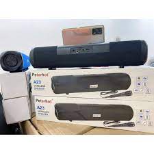 Loa Bluetooth Kèm Micro A23 Karaok Hàng Cao Cấp 20W Âm Bass Cực Mạnh,Âm Thanh Nổi Siêu Hay Bảo Hành 6 Tháng