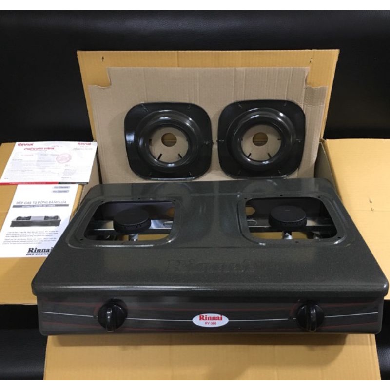 Bếp gas đôi - Bếp gas đôi Rinnai-RV -360- Bếp ga đôi