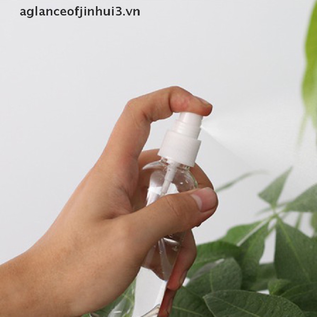 Bình Xịt Nước Hoa Mini Bằng Nhựa Trong Suốt Tiện Lợi