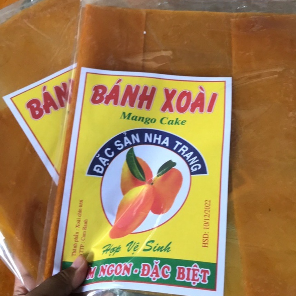 Bánh tráng xoài Cam Lâm, nguyên chất xoài, dẻo mềm, chua ngọt (01 miếng 200g) - Đặc sản bà Mười | BigBuy360 - bigbuy360.vn