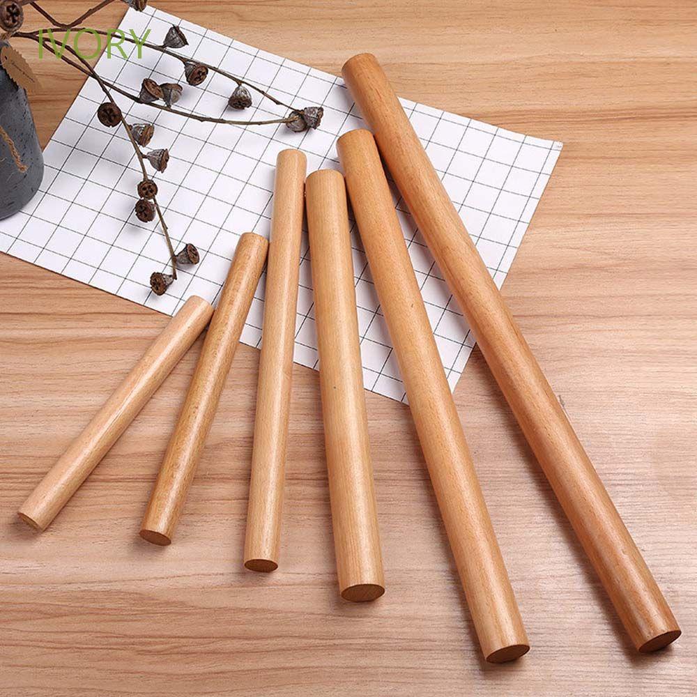 Cây Lăn Bột Làm Bánh Bằng Gỗ Chống Dính 5 Kích Thước