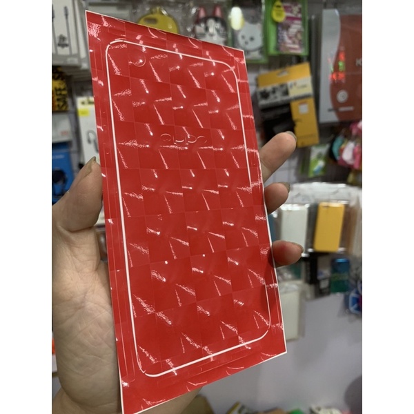 bộ miếng dán lưng kèm viền 3D oppo F3