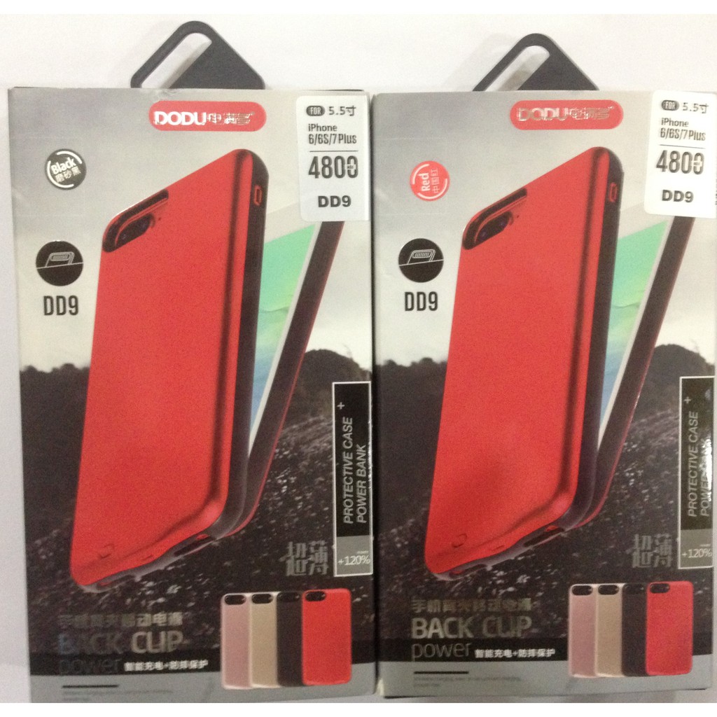 Pin dự phòng kiêm ốp DODU IP6s/6pl/7pl/8pl