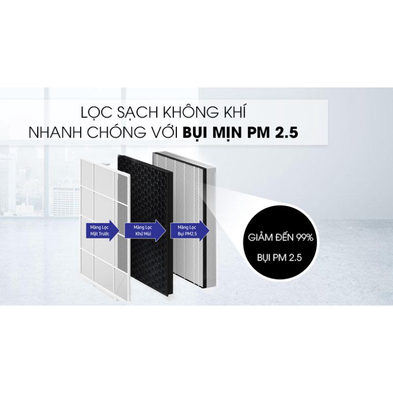 Bộ lọc máy lọc không khí Samsung 40m2 AX40R3030WM và 34m2 AX34R3020WW CFX-G100/GB - Hàng chính hãng