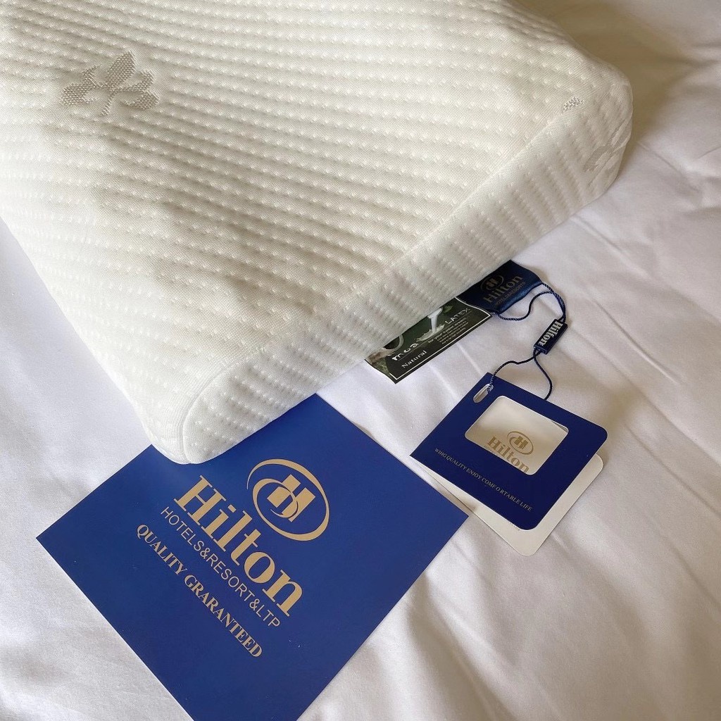 Gối Cao Su Non HILTON Chống Đau Mỏi Vai Gáy