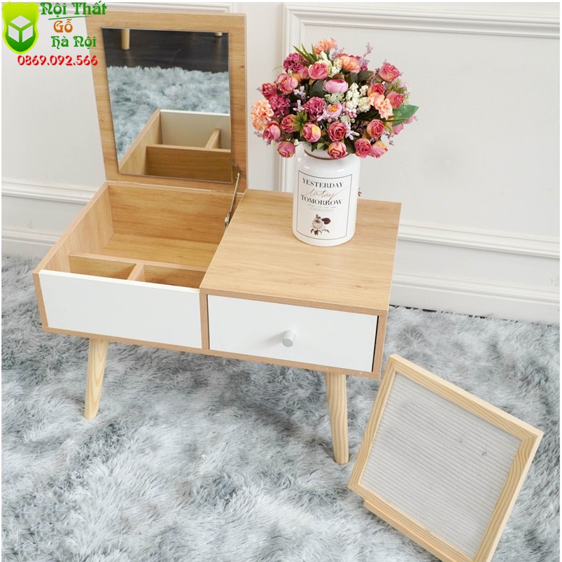 🔴 FREE SHIP 🔴 Bàn Trang Điểm Mini Ngồi Bệt , Ghế Bệt Gấp Tiện Lợi Siêu Đẹp