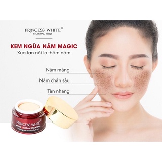 2 hộp kem nám princess white