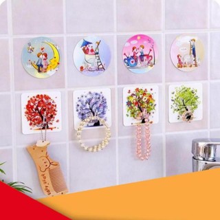 Combo  Móc 3D Dán Dính Tường