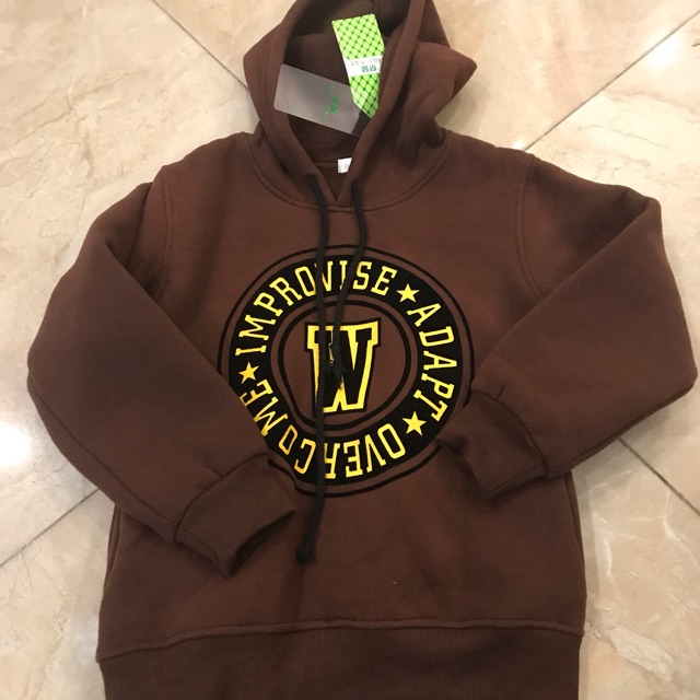 Áo nỉ mũ cho bé trai