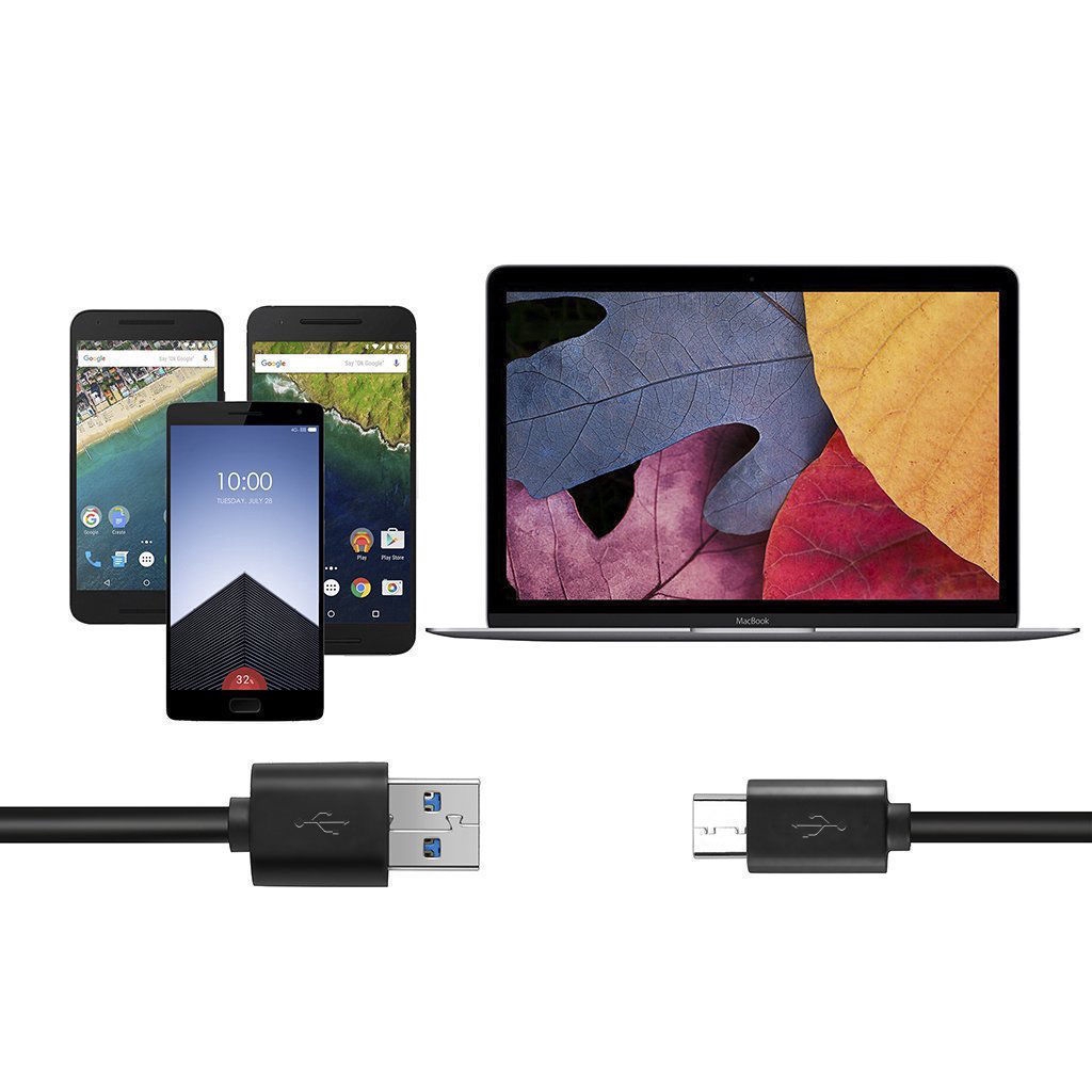 Cáp sạc nhanh Type-C 1/ 2/ 3m cho Xiaomi Mi5 Oneplus 3 2 Meizu Pro 6