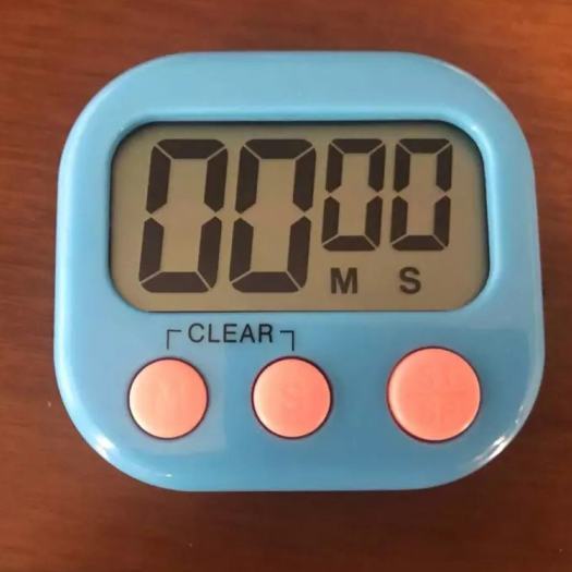 Đồng Hồ Đếm Ngược Hẹn Giờ Nấu Ăn Hút Nam Châm 99 Phút Tiện Dụng Tặng 2 Pin