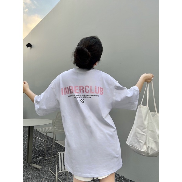 ÁO THUN SS 2022 IB NEW LOGO TEE / PINK IN WHITE