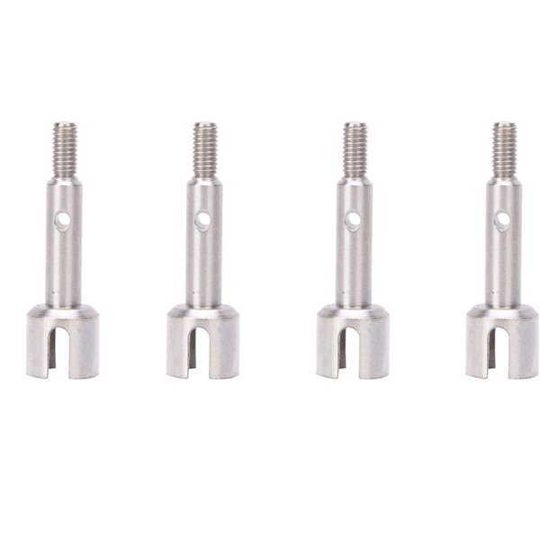 Bộ 4 Trục Bánh Xe Trước / Sau Bằng Thép Thay Thế Chuyên Dụng Cho WLtoys 144001 Phụ Tùng Cho Xe Ô Tô Địa Hình Điều Khiển Từ Xa Tỉ Lệ 1: 14
